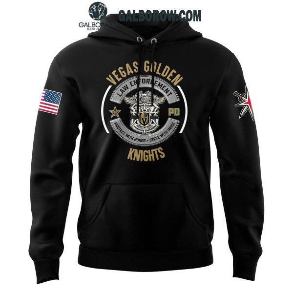 Vegas Golden Knights National Law Enforcement Appreciation Day Hoodie T-Shirt