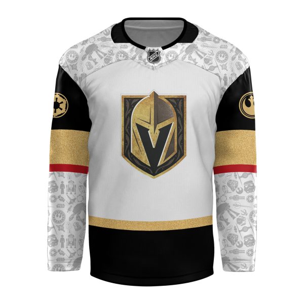 Vegas Golden Knights Classic Design For Gameday Personalized Hockey Jersey