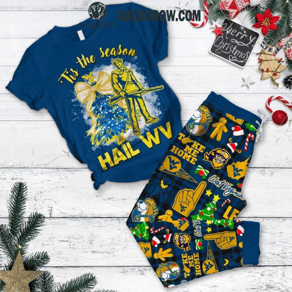 Warhammer This The Season Hail WV Take Me Home Christmas Fleece Pajamas Set