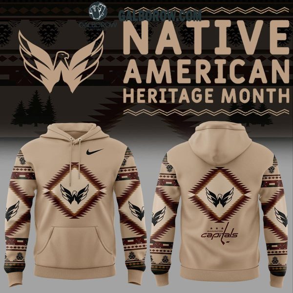 Washington Capitals Native American Heritage Hoodie T Shirt