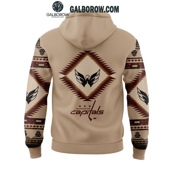 Washington Capitals Native American Heritage Hoodie T Shirt