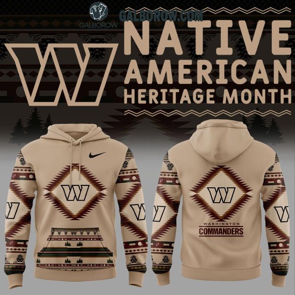 Washington Commanders Football Honors Native American Heritage 2025 Hoodie T-Shirt