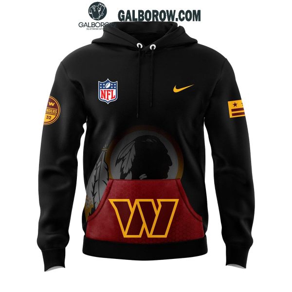 Washington Commanders Men’s Fanatics Football Dark 2024 Hoodie T-Shirt