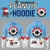 Omaha Lancers Snoopy Hockey In Peanuts Holidays 2024 Hoodie T-Shirt