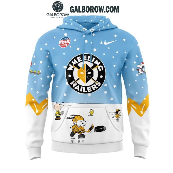 Wheeling Nailers 2024 Snoopy In Peanuts Holidays Hoodie T-Shirt