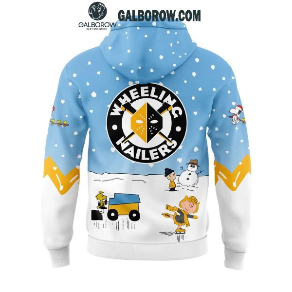 Wheeling Nailers 2024 Snoopy In Peanuts Holidays Hoodie T-Shirt