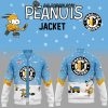 St. Louis Blues Peanuts 2024 Snoopy Christmas Holidays Baseball Jacket