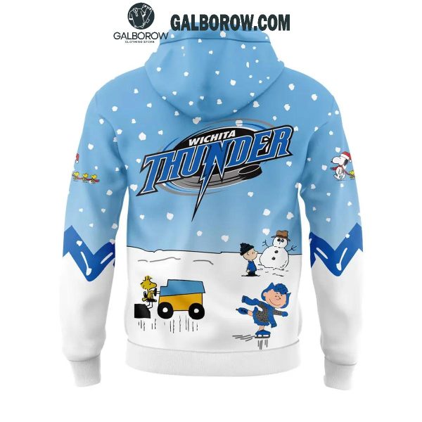 Wichita Thunder 2024 Snoopy In Peanuts Holidays Hoodie T-Shirt