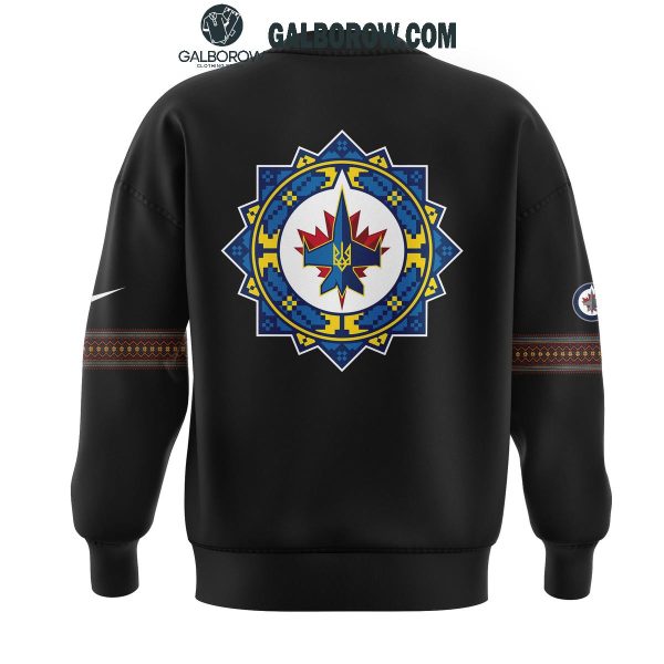 Winnipeg Jets Ukrainian Heritage Night 2025 Hoodie T-Shirt