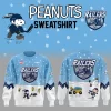 Colorado Eagles 2024 Snoopy Cheering Peanuts Winter Hoodie T-Shirt