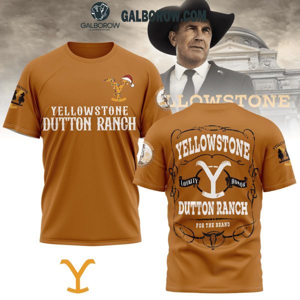 Yellowstone Dutton Ranch Loyalty Honor For The Brand 2024 Hoodie T-Shirt