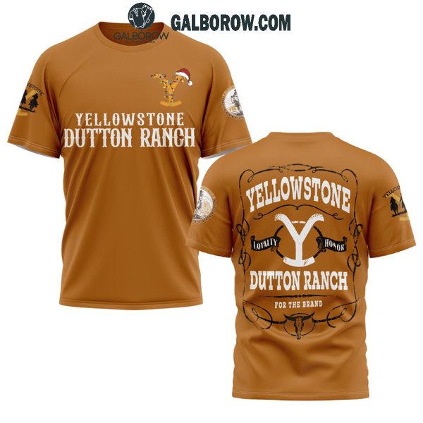 Yellowstone Dutton Ranch Loyalty Honor For The Brand 2024 Hoodie T-Shirt