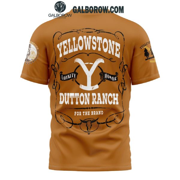 Yellowstone Dutton Ranch Loyalty Honor For The Brand 2024 Hoodie T-Shirt