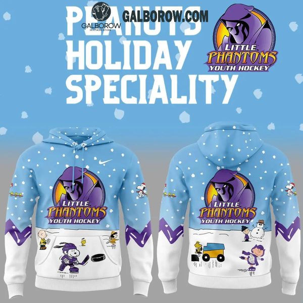 Youngstown Phantoms Peanuts Holidays Snoopy Playtime Hoodie T-Shirt