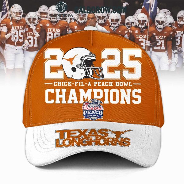 2025 Chick Fil A Peach Champions Texas Longhorns Cap