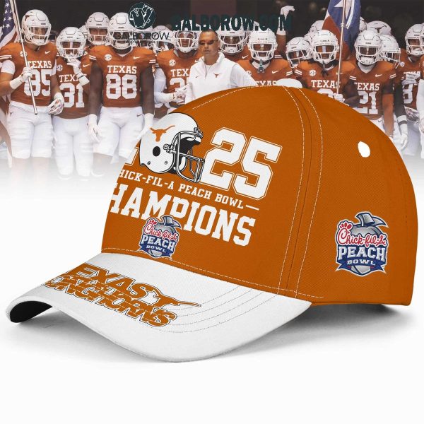 2025 Chick Fil A Peach Champions Texas Longhorns Cap