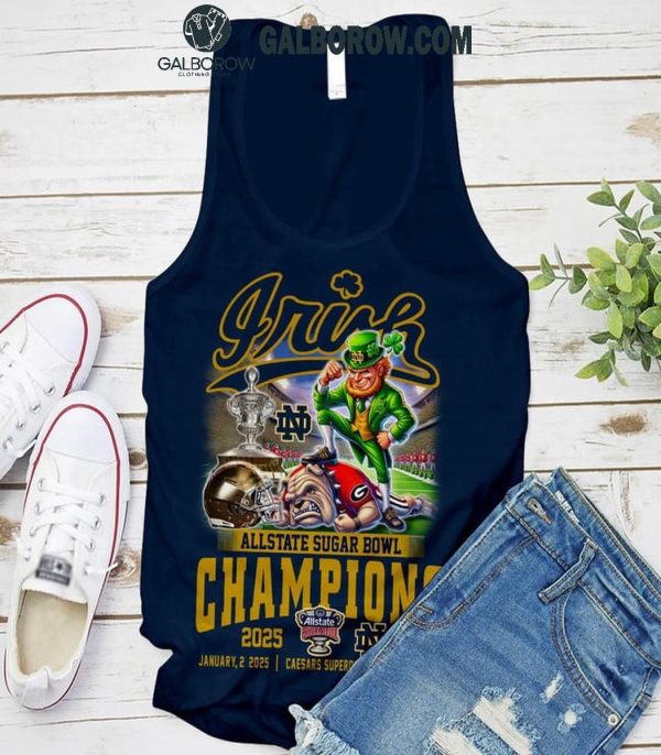 Allstate Sugar Bowl 2025 Notre Dame Fighting Irish Champions T-Shirt