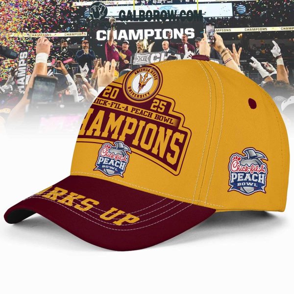 Arizona State Sun Devils Chick Fil A Peack Bowl Champions Gold Cap