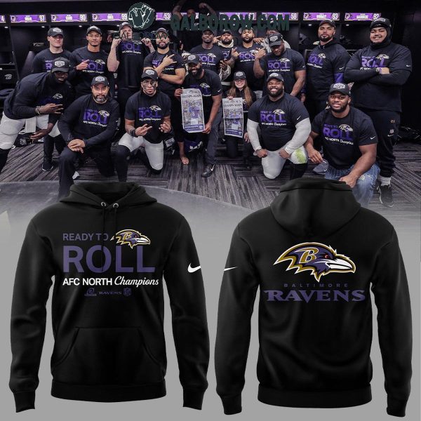 Baltimore Ravens Are The 2024 AFC North Division Champions Hoodie T-Shirt