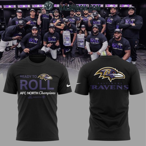 Baltimore Ravens Are The 2024 AFC North Division Champions Hoodie T-Shirt