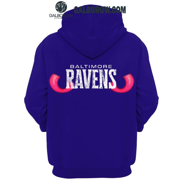 Baltimore Ravens Flock Out And Find Out 2024-2025 Celebrating Hoodie T-Shirt