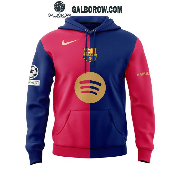 Barcelona FC 2025 Super Campions Celebration Hoodie T-Shirt