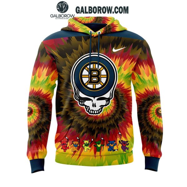 Boston Bruins Hockey Crazy Grateful Dead Night 2025 Hoodie T-Shirt