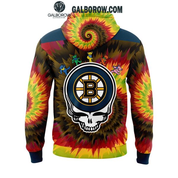 Boston Bruins Hockey Crazy Grateful Dead Night 2025 Hoodie T-Shirt