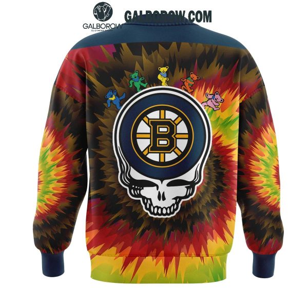 Boston Bruins Hockey Crazy Grateful Dead Night 2025 Hoodie T-Shirt