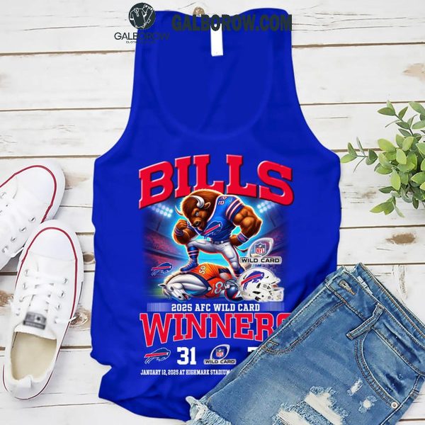 Buffalo Bills 2025 AFC Wild Cards Winner Beat Denver Broncos T-Shirt