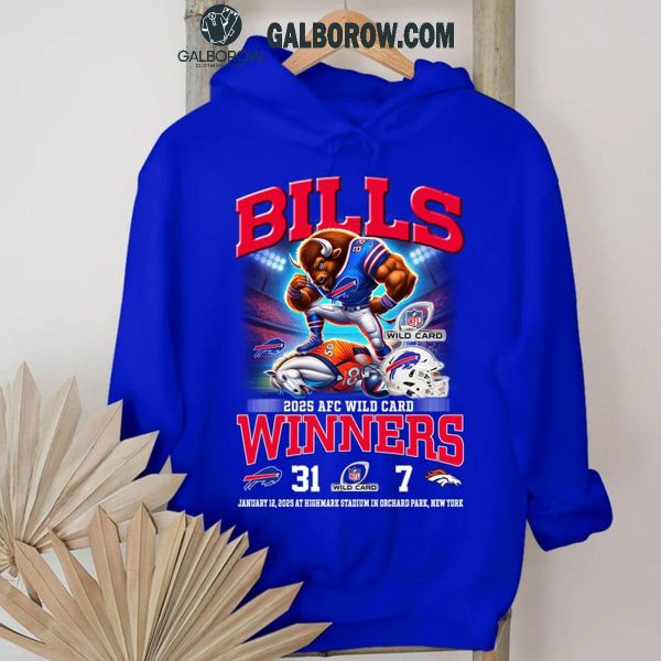 Buffalo Bills 2025 AFC Wild Cards Winner Beat Denver Broncos T-Shirt