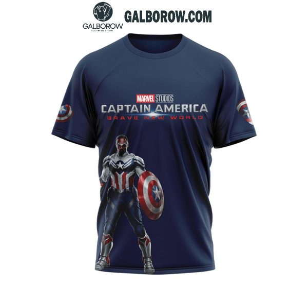 Captain America Brave New World A Hero Looks Like You 2025 Hoodie T-Shirt