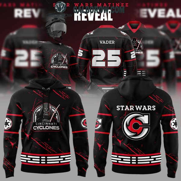 Cincinnati Cyclones Star Wars Matinee Reveal 2025 Hoodie T-Shirt