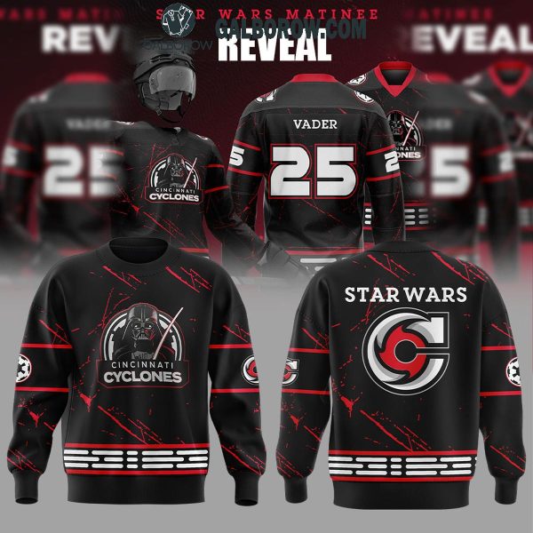 Cincinnati Cyclones Star Wars Matinee Reveal 2025 Hoodie T-Shirt