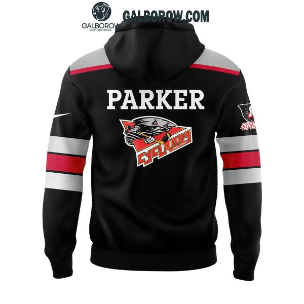 Cincinnati Cyclones Throwback Parker 2025 Version Hoodie T-Shirt