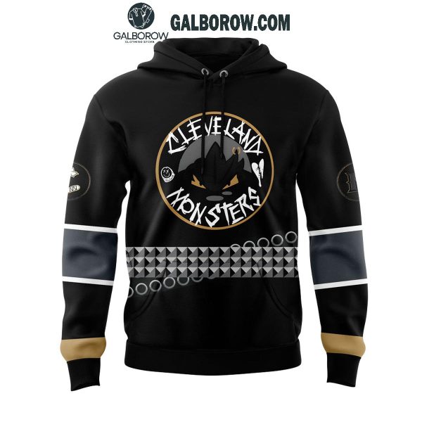 Cleveland Monsters Celebrating 2025 Emo Night Hoodie T-Shirt