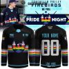 Coachella Valley Firebirds Coach Derek Laxdal 2024 The Memories Hockey Jersey