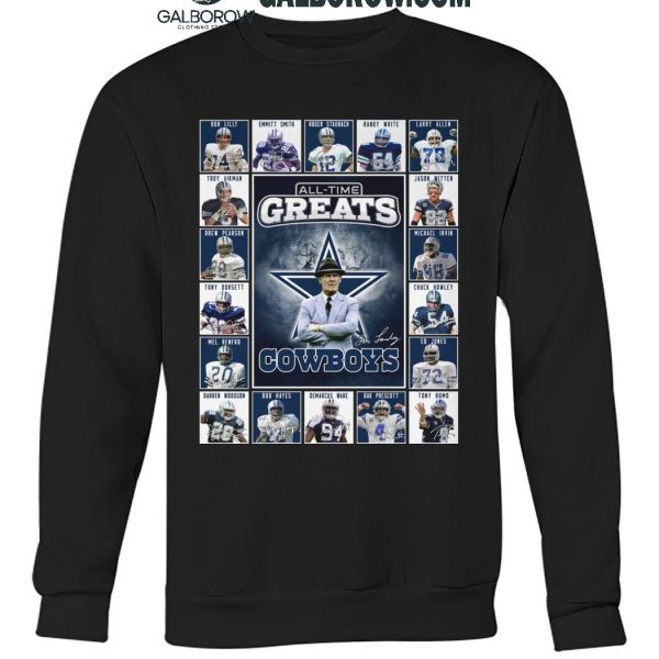 Dallas Cowboys All Time Greats Of The Cowboys Football 2025 T Shirt