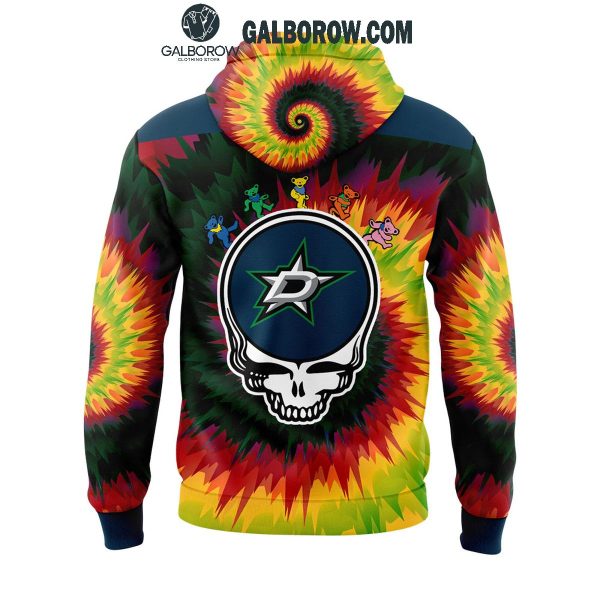 Dallas Stars Grateful Dead 2025 Crazy Rock Night Hoodie T-Shirt