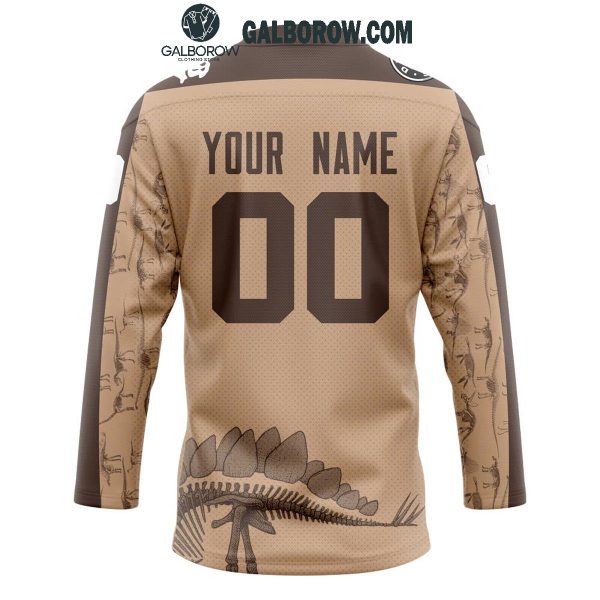 Dallas Stars Jurassic Park Night Cedar Park 2025 Personalized Hockey Jersey