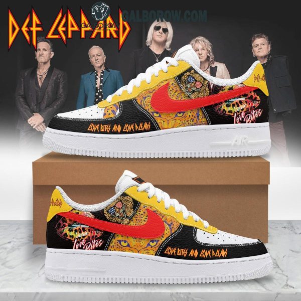 Def Leppard Love Bites And Love Bleeds 2025 Air Force 1 Shoes