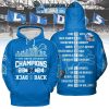 Baltimore Ravens AFC North Champions Back To Back 2024 Hoodie T-Shirt