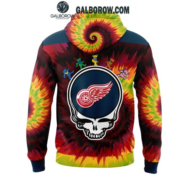 Detroit Red Wings Hockey Crazy Grateful Dead Night 2025 Hoodie T-Shirt