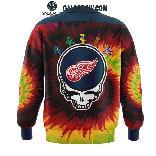 Detroit Red Wings Hockey Crazy Grateful Dead Night 2025 Hoodie T-Shirt