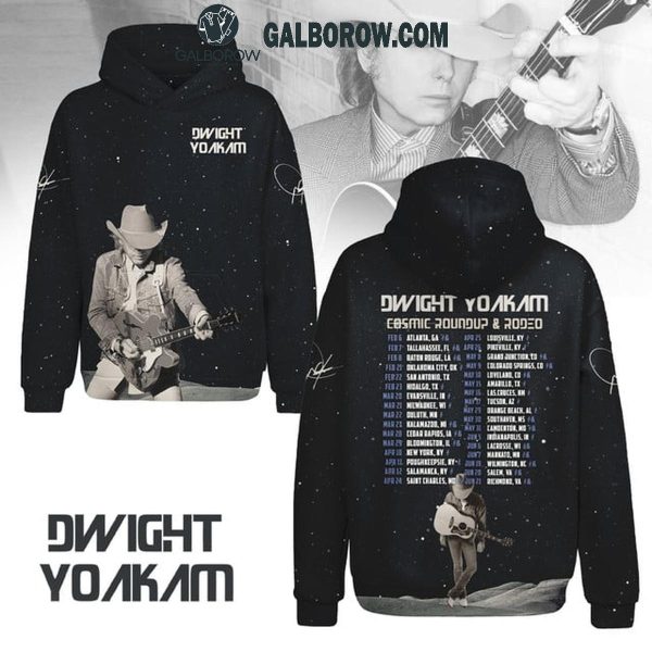 Dwight Yoakam Cosmic Roundup And Rodeo Tour 2025 Hoodie T-Shirt