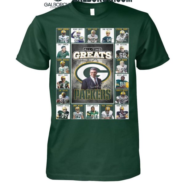 Green Bay Packers All Time Greats Of The Packers Football 2025 T Shirt