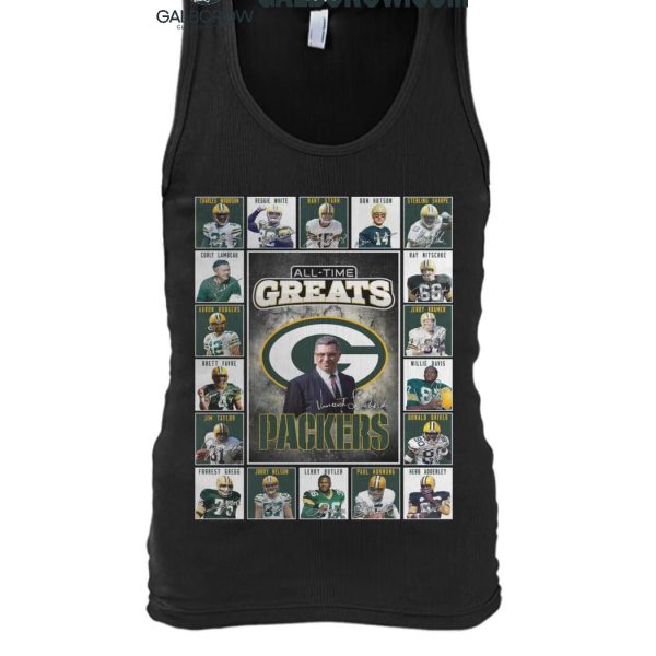 Green Bay Packers All Time Greats Of The Packers Football 2025 T Shirt