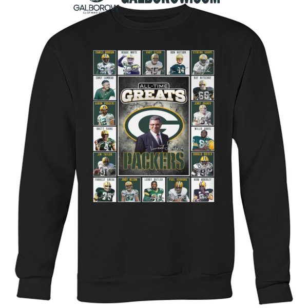 Green Bay Packers All Time Greats Of The Packers Football 2025 T Shirt