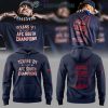 Notre Dame Football 2025 National Championship Game A-Town Bound Hoodie T-Shirt Navy