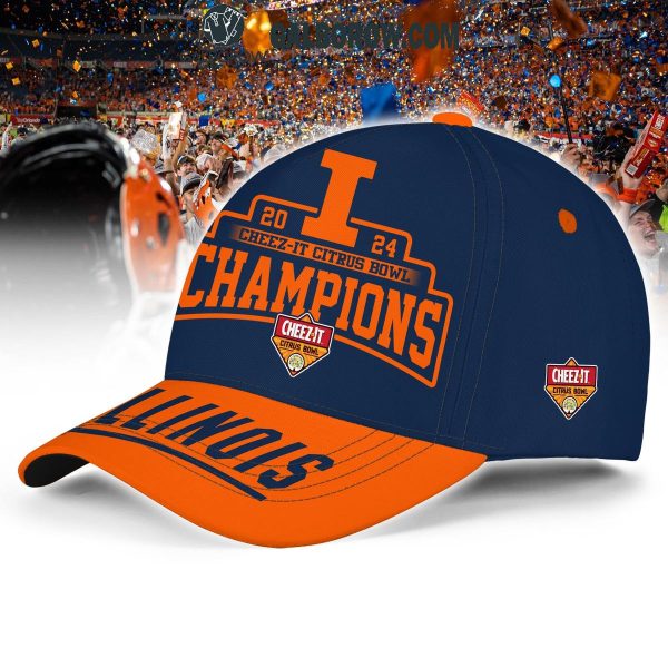 Illinois Fighting Illini Cheez it Citrus Bowl Champions Cap